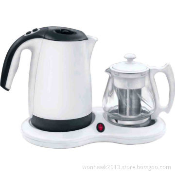 1.0L Kettle Set with Glass Teapot